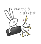 おおかたうさぎ 2（個別スタンプ：36）