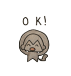くせのすくないさる。（個別スタンプ：12）