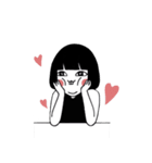 Moちゃんと猫と兎（個別スタンプ：11）