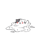 Moちゃんと猫と兎（個別スタンプ：19）