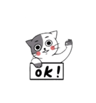 Moちゃんと猫と兎（個別スタンプ：20）