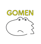 マイペースなきょうりゅう（個別スタンプ：23）