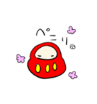 ほのぼのだるまさん♬（個別スタンプ：1）