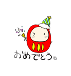 ほのぼのだるまさん♬（個別スタンプ：11）