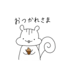 ふつうのりす（個別スタンプ：6）