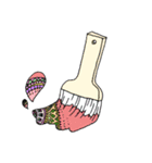ペイズリーな仲間たち（個別スタンプ：9）