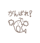 手描きなくじらとえいとさかな（個別スタンプ：6）