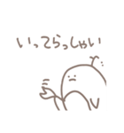手描きなくじらとえいとさかな（個別スタンプ：10）