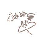 手描きなくじらとえいとさかな（個別スタンプ：20）