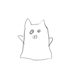 雑なねこっぽいやつ（個別スタンプ：7）