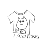 雑なねこっぽいやつ（個別スタンプ：9）