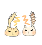 ねこぽ 〜カオトシッポ〜（個別スタンプ：27）