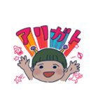 うちゅうじん、はっぱ（個別スタンプ：6）