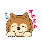 ☆柴犬リクのスタンプ☆（個別スタンプ：10）