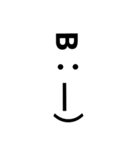 顔文字英語圏（個別スタンプ：1）
