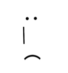 顔文字英語圏（個別スタンプ：5）