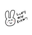 体調不良なゆるっとうさぎ（個別スタンプ：28）