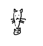 絵に描いたねこ（個別スタンプ：7）