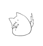 日本語を取得した猫（個別スタンプ：9）