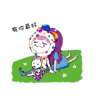 妖精ロリーちゃん＆チャンチャン 作者葉雙華（個別スタンプ：18）