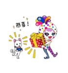 妖精ロリーちゃん＆チャンチャン 作者葉雙華（個別スタンプ：34）