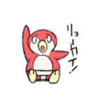 どすこいイマドキペンギン（個別スタンプ：3）