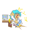 よ夜 ろ露 し死 く苦（個別スタンプ：1）