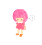 ゆるっとピンクGirl（個別スタンプ：25）