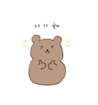 くまのナックルザックくん（個別スタンプ：7）