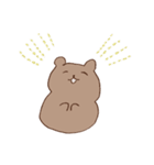 くまのナックルザックくん（個別スタンプ：8）