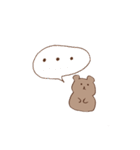 くまのナックルザックくん（個別スタンプ：18）