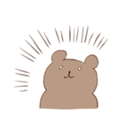 くまのナックルザックくん（個別スタンプ：19）