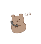 くまのナックルザックくん（個別スタンプ：25）