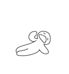 「うう-」という疲れた人(No Text)（個別スタンプ：2）