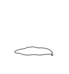 「うう-」という疲れた人(No Text)（個別スタンプ：4）