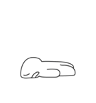 「うう-」という疲れた人(No Text)（個別スタンプ：7）