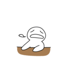 「うう-」という疲れた人(No Text)（個別スタンプ：9）