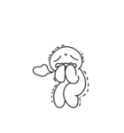 「うう-」という疲れた人(No Text)（個別スタンプ：22）