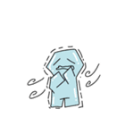 「うう-」という疲れた人(No Text)（個別スタンプ：23）