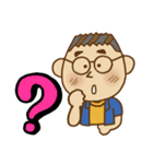 中年おじさん【眼鏡バージョン】（個別スタンプ：8）
