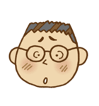 中年おじさん【眼鏡バージョン】（個別スタンプ：38）