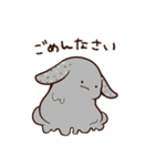 あいすうさぎくん（個別スタンプ：4）