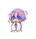 しゅりタコのイラストスタンプ（個別スタンプ：4）