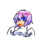 しゅりタコのイラストスタンプ（個別スタンプ：6）