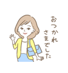 ワーキング女子DAY(敬語含)（個別スタンプ：12）