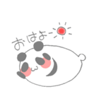 まるパンダのスタンプ（個別スタンプ：1）