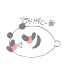 まるパンダのスタンプ（個別スタンプ：3）