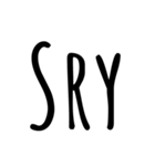 sns用語（個別スタンプ：20）