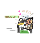 【夏ver.】白クマみたいなトイプー♡（個別スタンプ：2）