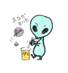 宇宙人ぽっち（個別スタンプ：3）